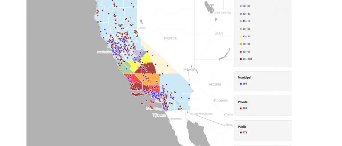 FactLook CA Drought & Location of Golf Courses